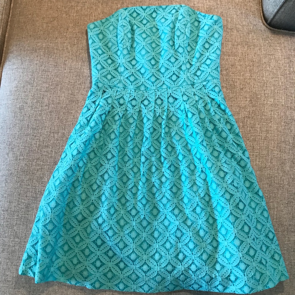Lilly Pulitzer Strapless Dress